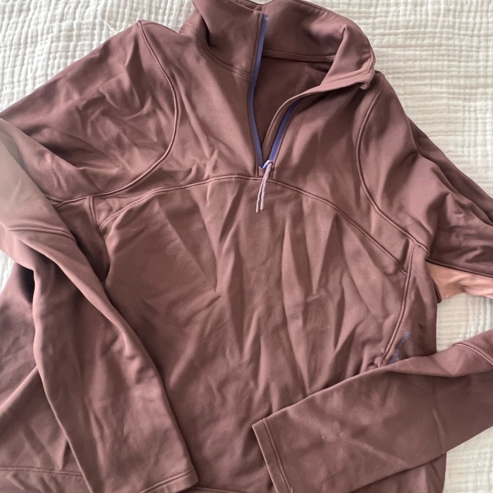Lululemon Hiking Collection Cropped Jacket/half-zip Size 4